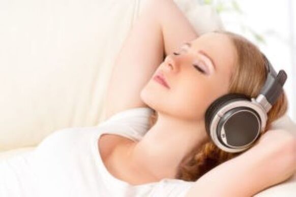 Concentrar a música, escoitar música